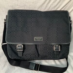 Coach Signature Black Crossbody Bag